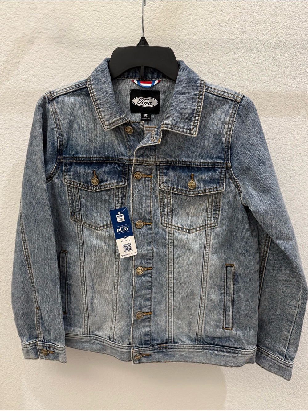 Ford Officially Licensed Trucker Denim Jacket
